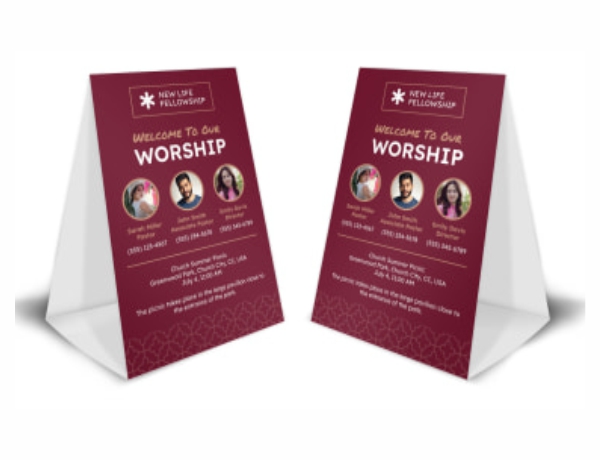 Tent Card